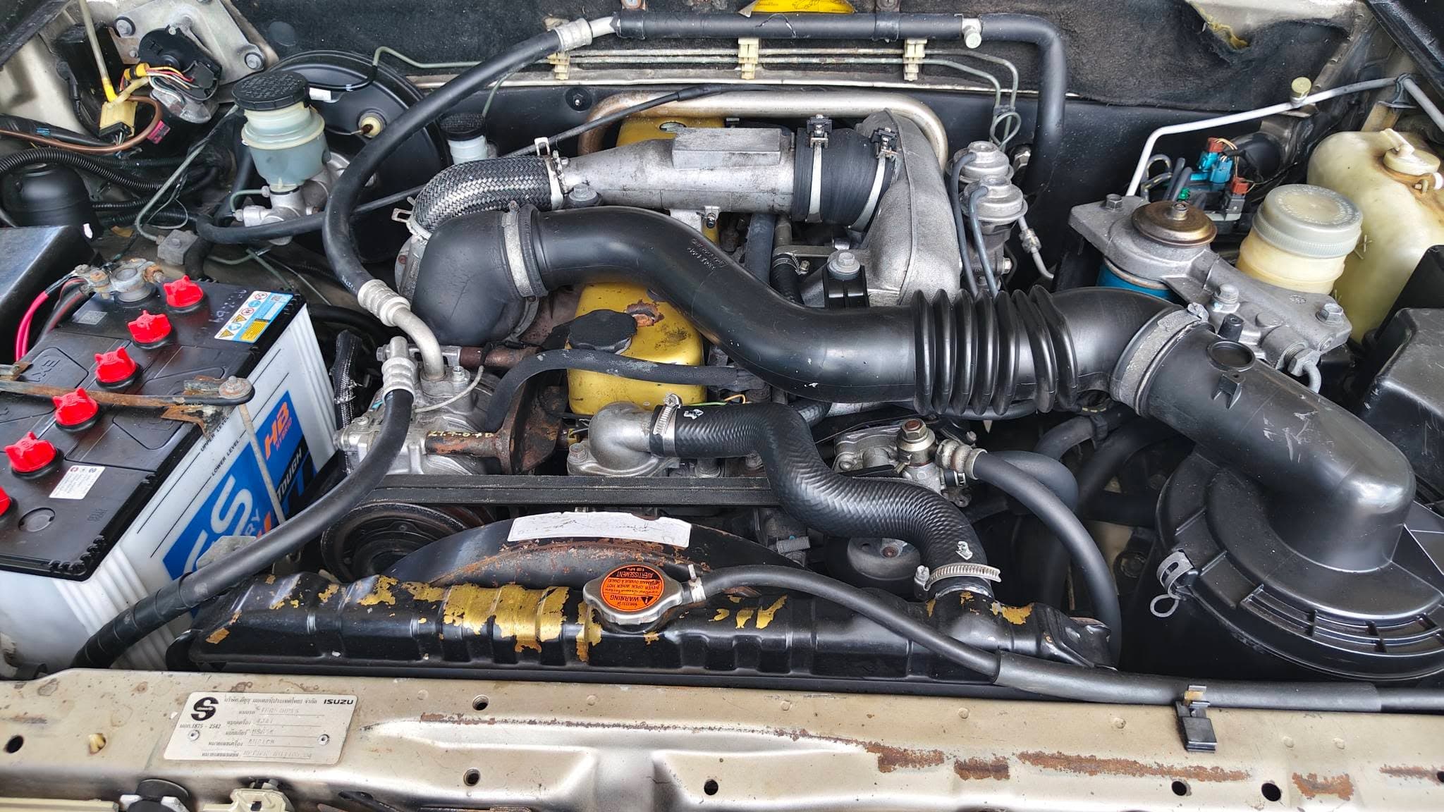 Isuzu Dragon 2.5 Turbo ปี 2001 เครื่องดีแอร์เย็นช่วงล่างหนึบ