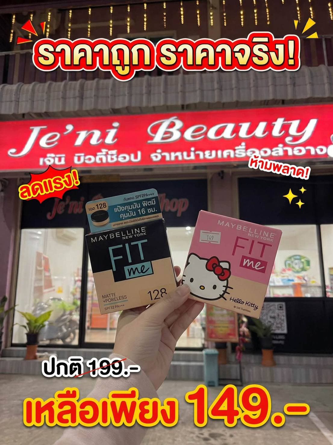 ร้าน Je’ni beauty shop จัดโปรโมชั่นลดแรง❗ห้ามพลาด 🤩 แม่บ้านถูกใจ
