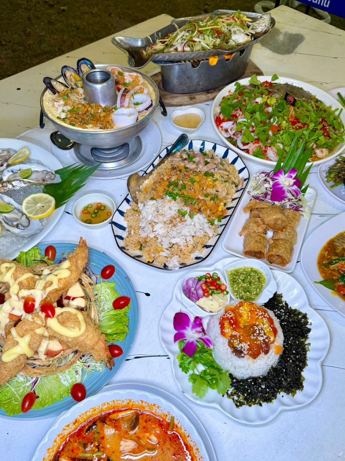 ร่างกายต้องการอาหารทะเล #ร้าน ยกเล กะเพราปู