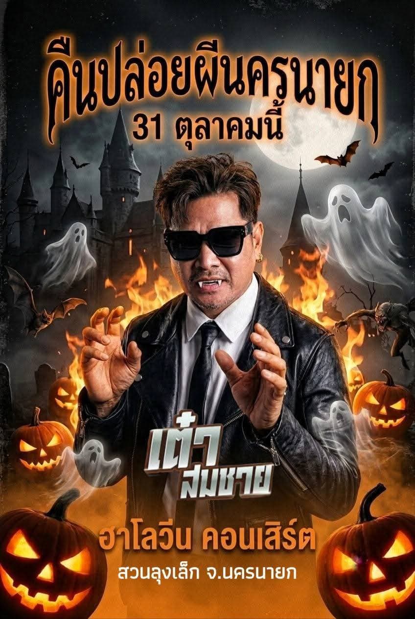 ฮาโลวีนนครนายก 31 ตุลาคม ปีนี้สนุกแน่ถ้าเเม่ให้มา 😁 สวนลุงเล็ก