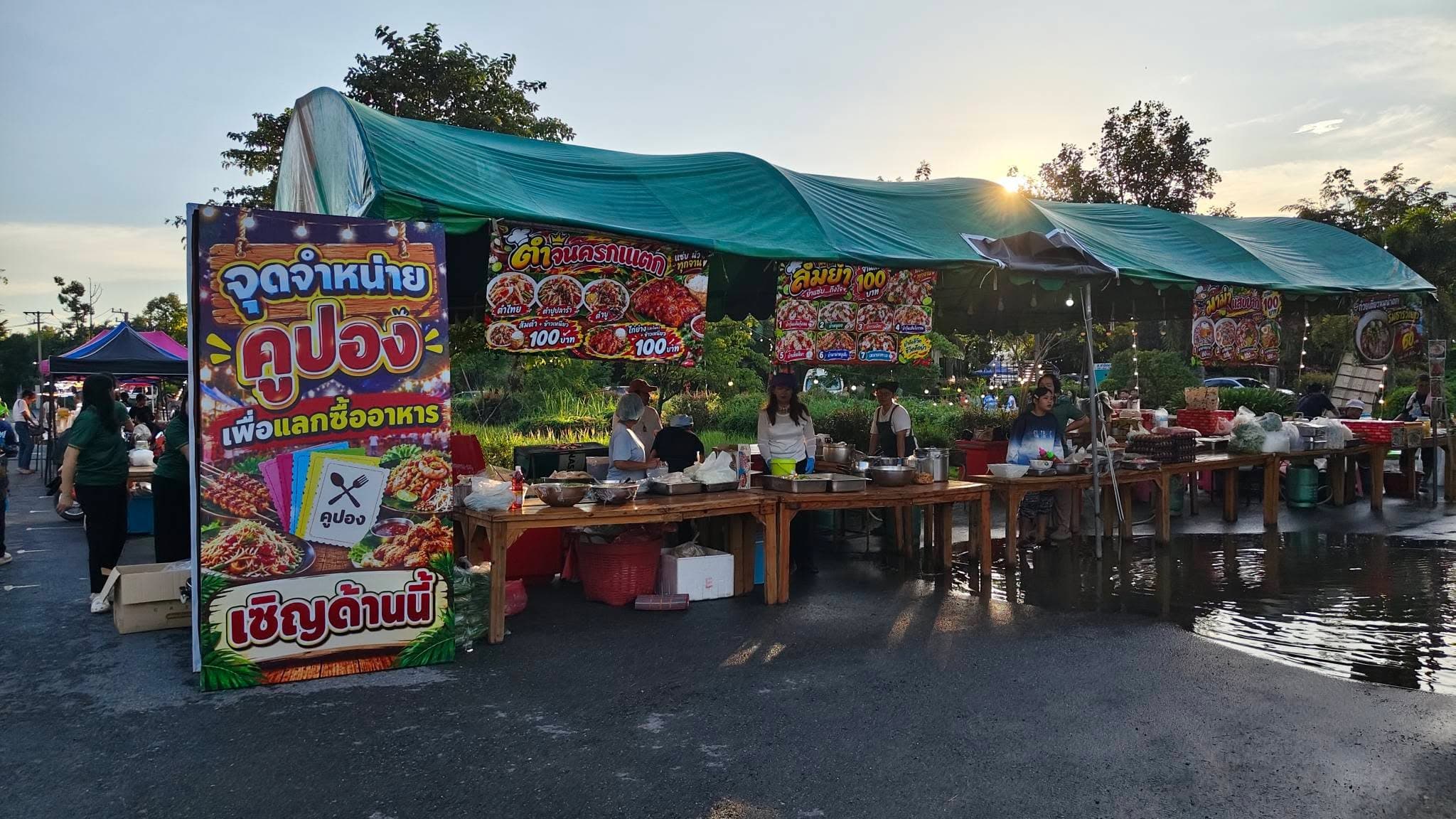 บรรยากาศล่าสุด ที่แก่งวังยาว โปร่งแล้วนะครับ